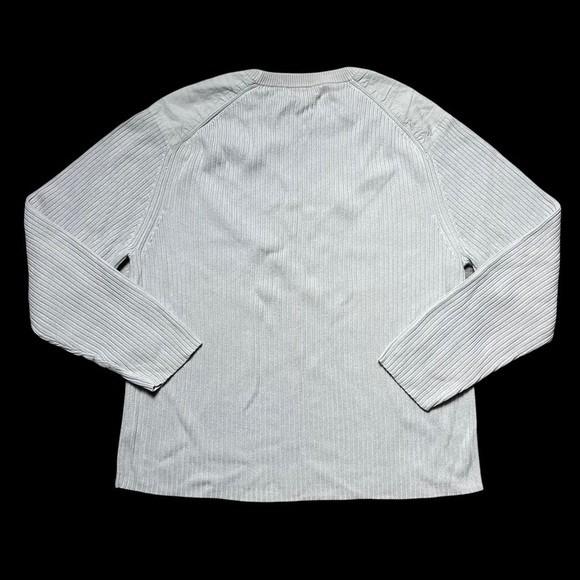 Calvin Klein Grey Heavy Knit Long Sleeve Sweater XXL - Picture 6 of 8